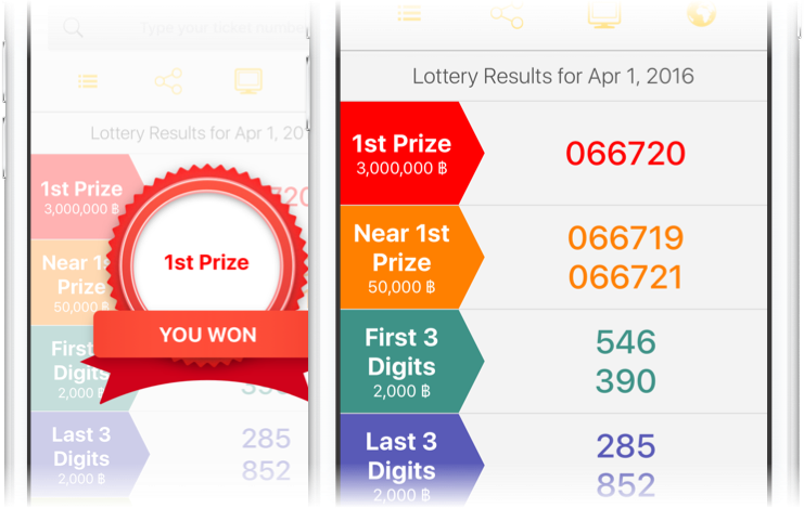 National Thailand Lottery iOS